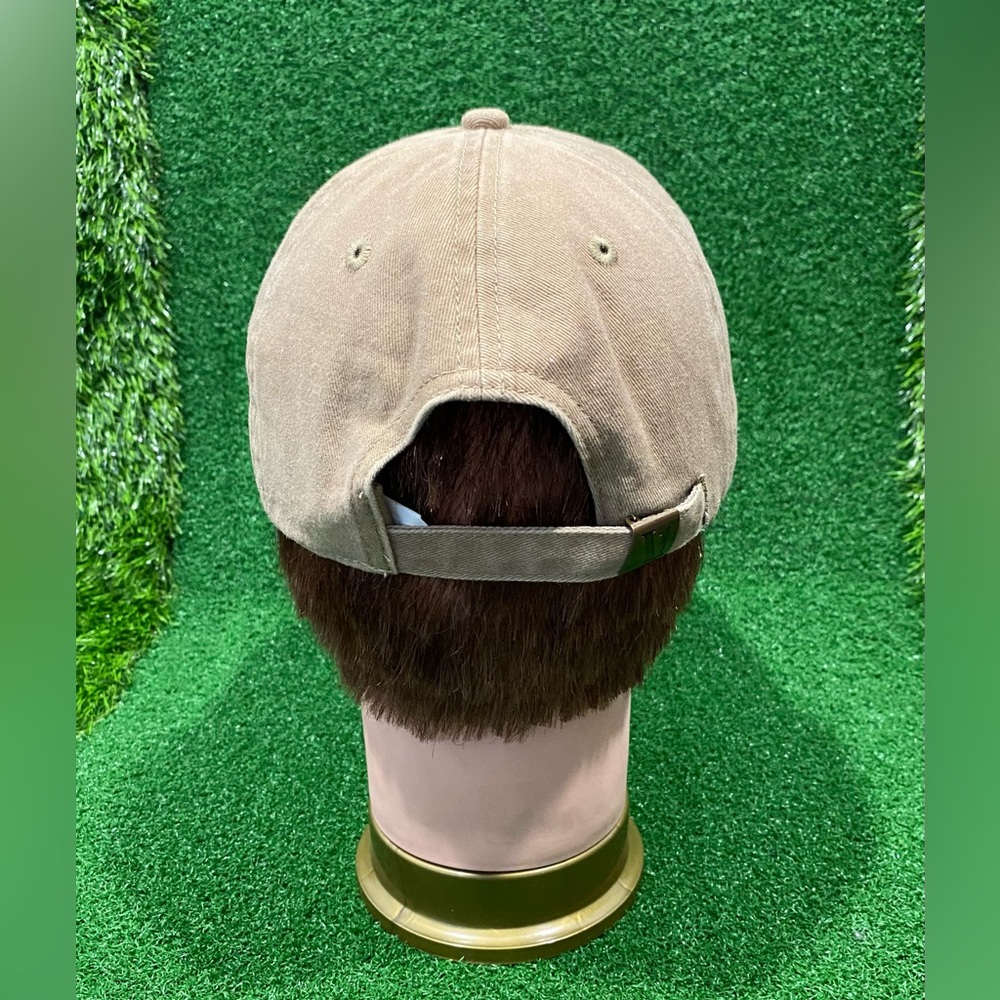 Vuori Hat With Embroidery Beige, Cotton Strapback Baseball (Unisex) View 4